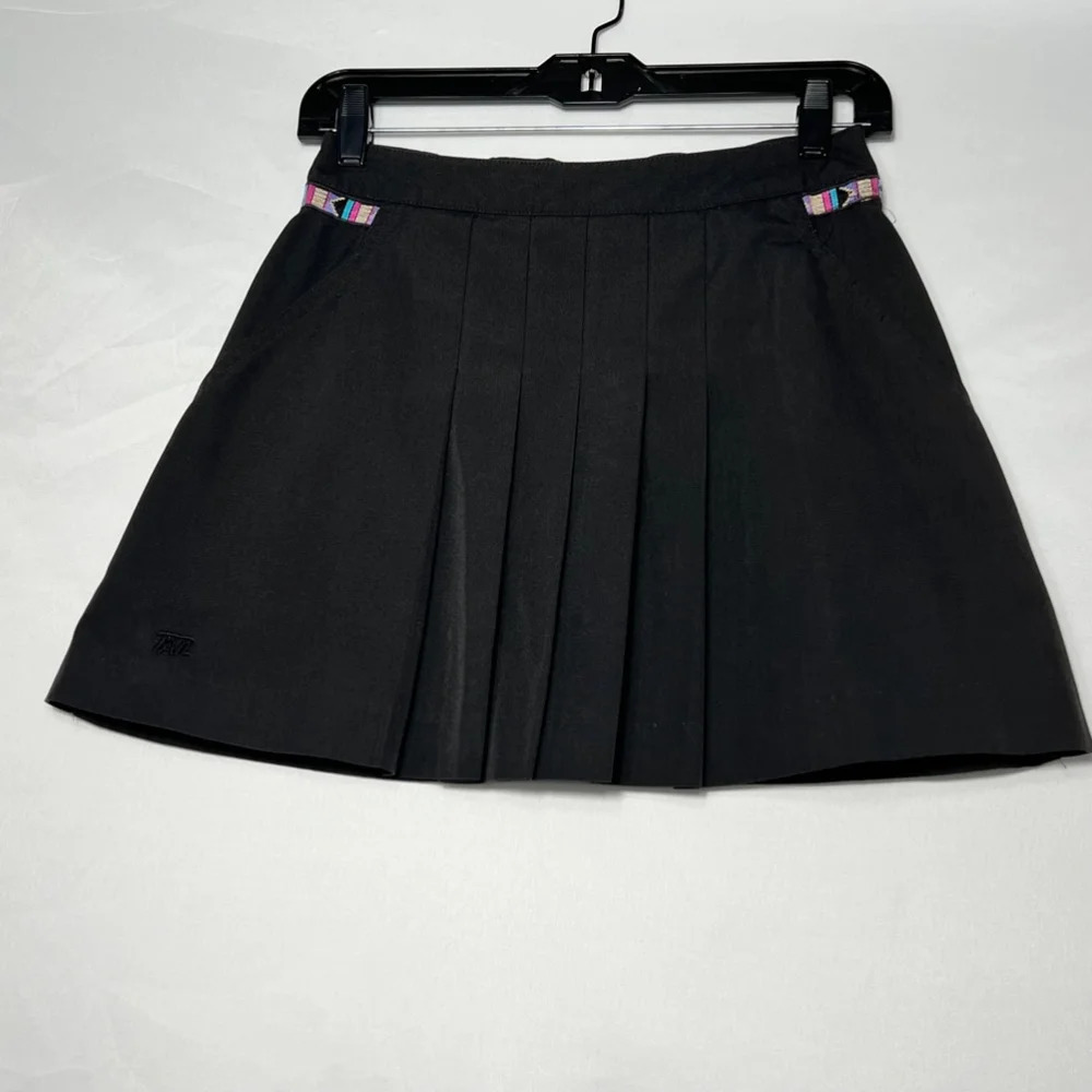 Vintage Tail Women’s‎ Black Pleated Tennis Skirt Size 8 Mini